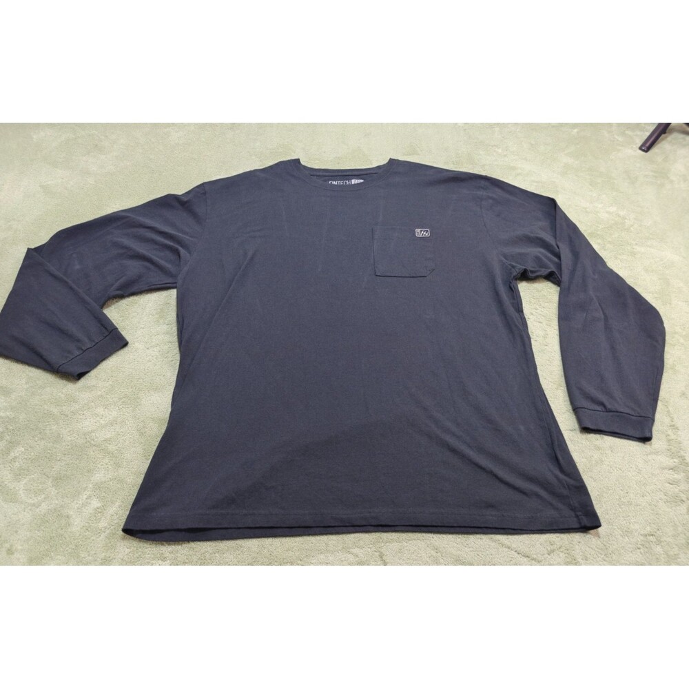 Fintech Lightweight Shirt Mens Size XXL Gray Long Sleeve Fishing Outdoor